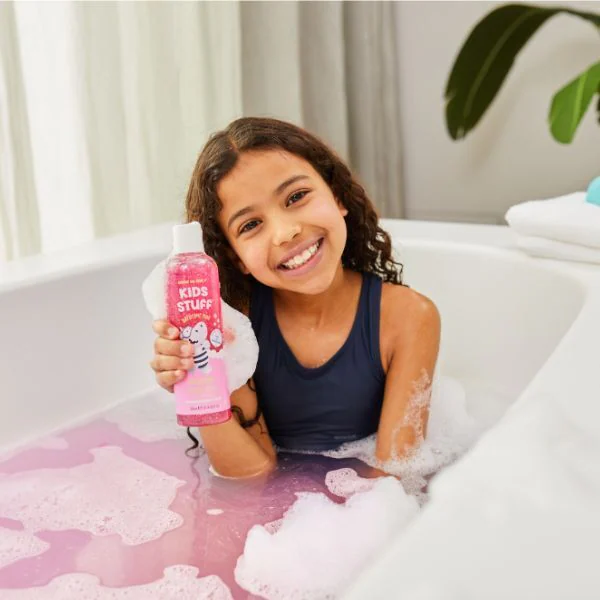 Kids Stuff  Sparkle Bubble Bath Pink