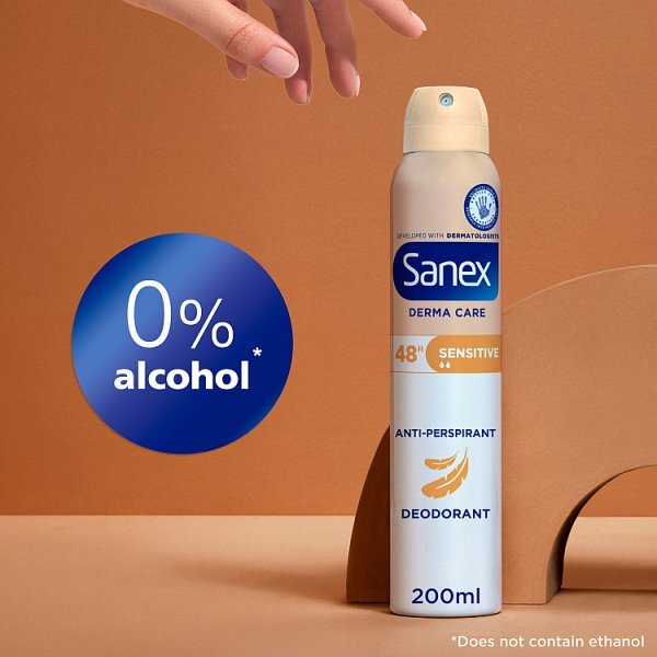 Sanex Derma Care Sensitive 48Hr Antiperspirant 200Ml