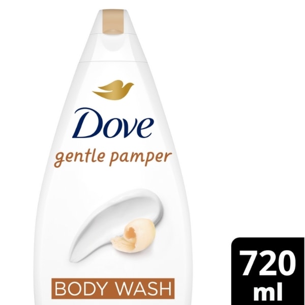 DOVE GENTLE PAMPER BODY WASH 720ML