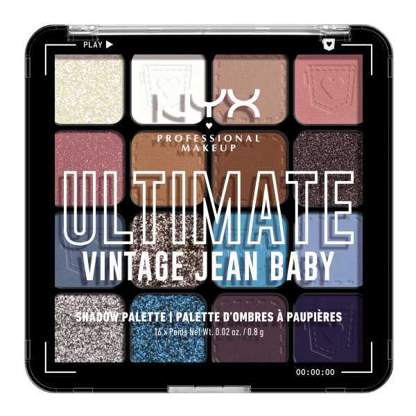 Nyx Pmu Ultimate Shadow Palette - Vintage Jean Baby