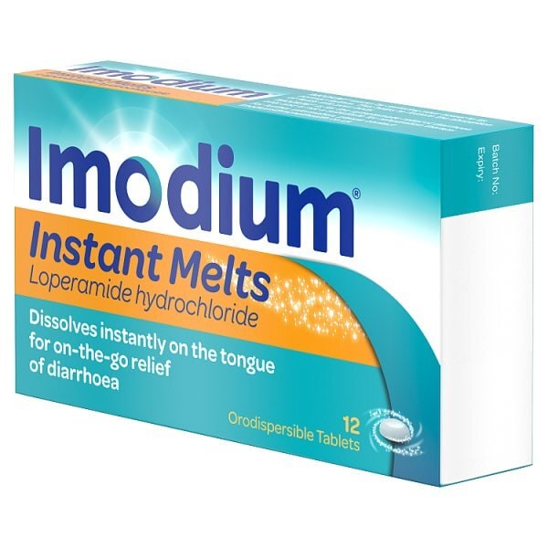 Imodium Instant Melts - 12 Melt in the Mouth Tablets