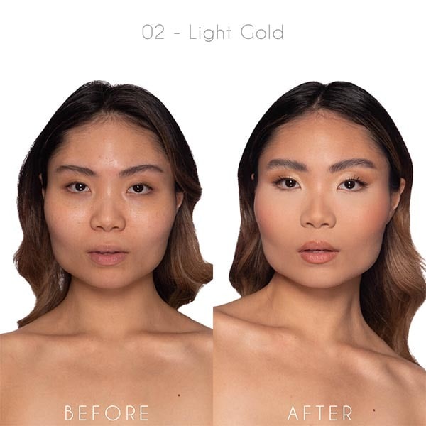 BPerfect Mrs Glam Glorious Skin Powder Foundation - 02 Light Gold