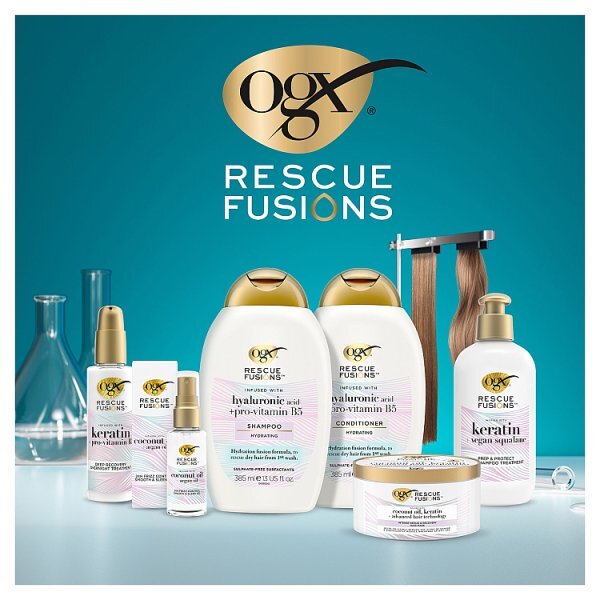 ogx Rescue Fusions Hyaluronic Acid Shampoo 385ml