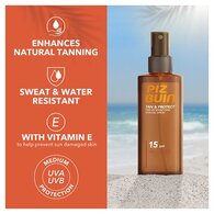 Piz Buin Tan & Protect Acc Oil SPF15 150ml