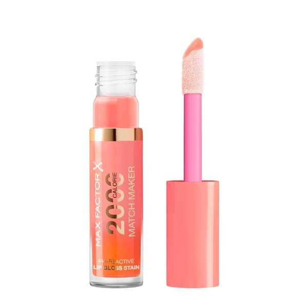 Max Factor 2000 Calorie Match Maker Lip Gloss & Stain 10 Bubbly