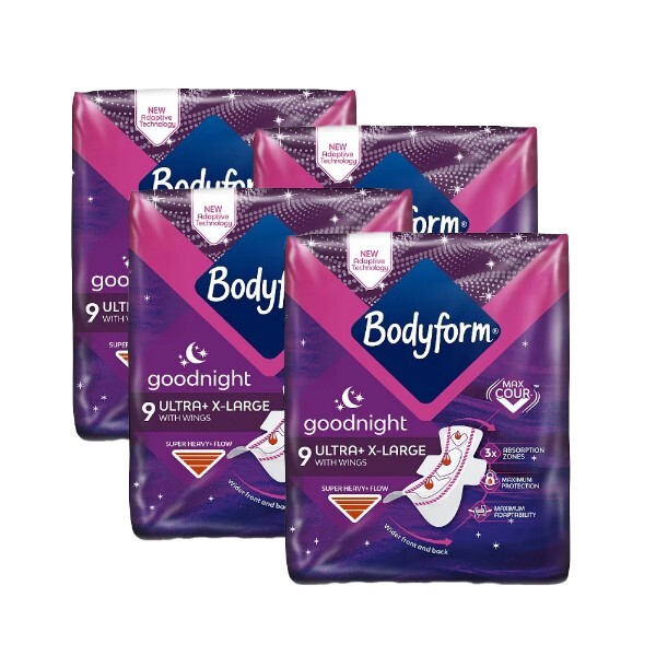 Bodyform Ultra Goodnight Extra Large Bundle