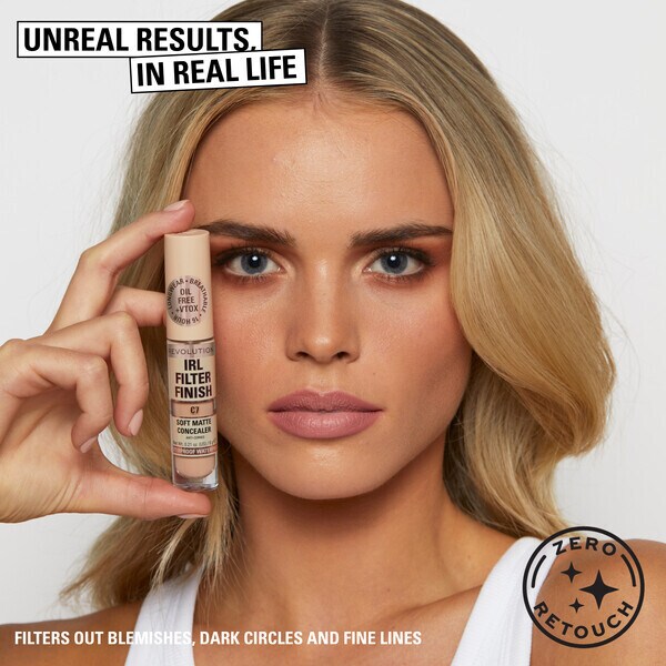 Revolution IRL Filter Finish Concealer C6
