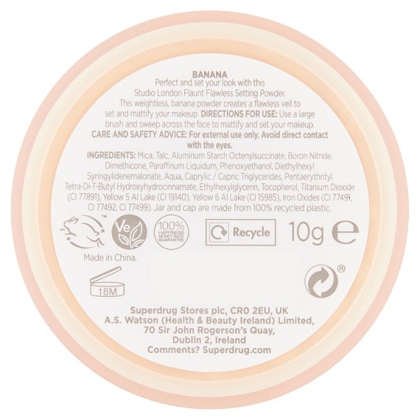 Studio London Flaunt Flawless Loose Powder Banana