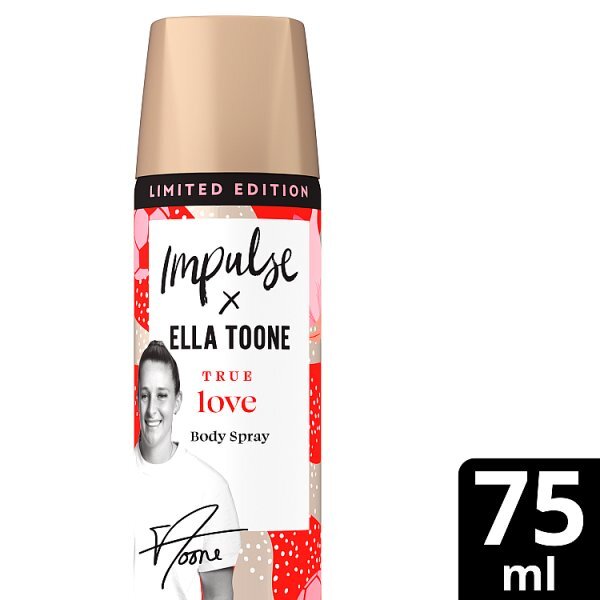 Impulse Body Spray Deodorant True Love 75ml