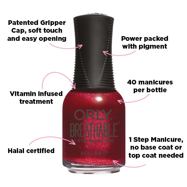 Orly Breathable Nail Polish - Stronger Than Ever 18ml