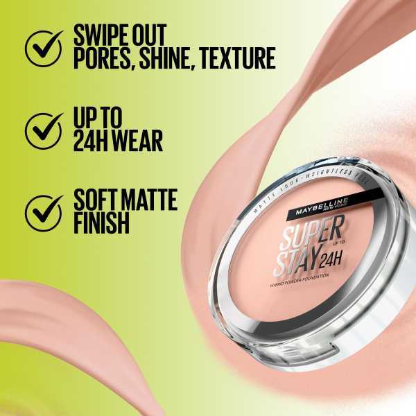 Maybelline Superstay 24H Hybrid Powder Foundation, 30