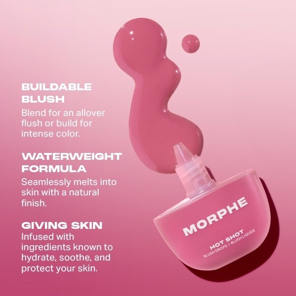 Morphe Hot Shot Blush Drops - Natural Heat