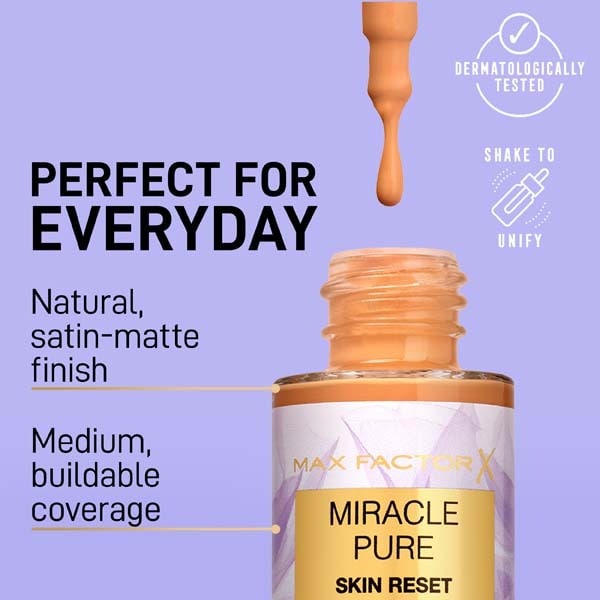 Miracle Pure Serum Foundation Medium Cool 30ml