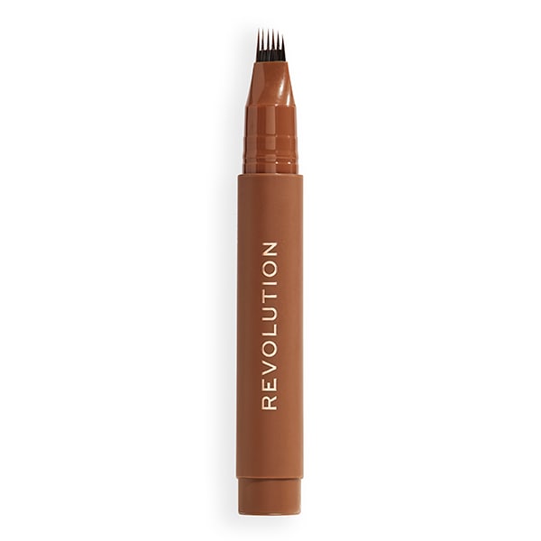 Revolution Instant Brow Hair Pen Warm Brown