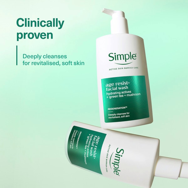 Simple Face Gel Cleanser Ageresist 150Ml