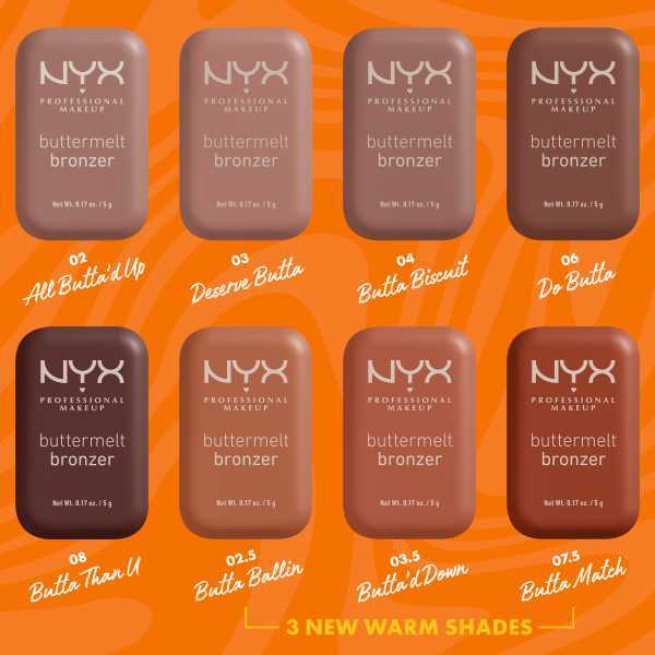 Nyx Professional Makeup Buttermelt Bronzer ButtaD Down