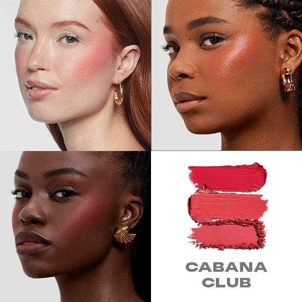 Morphe Cheek Thrills Multi-Finish Face Trio - Cabana Club