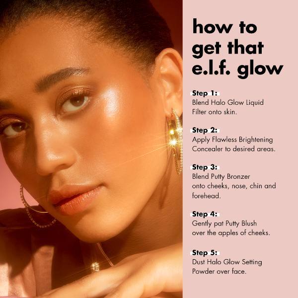 e.l.f. Halo Glow Liquid Filter - 5.5 Medium/Tan