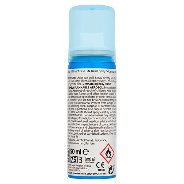 Superdrug Buzz Off Insect Ease Bite Relief Spray
