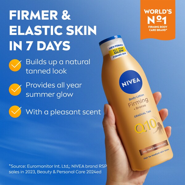 Nivea Q10 Gradual Tan Body Lotion Fair To Medium 250Ml