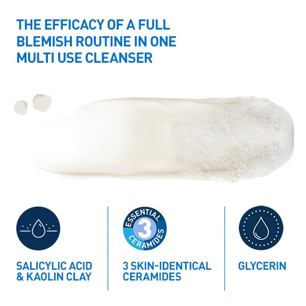 Cerave Blemish Clay To Foam Cleanser 118Ml