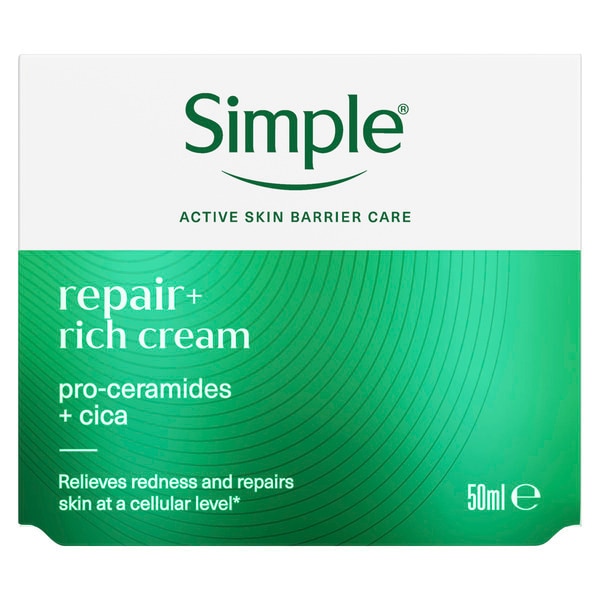 Simple Face Cream Repair+  Rich Cream 50Ml