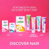 Nair Face Cherry Blossom Wax Strip For Sensitive Skin