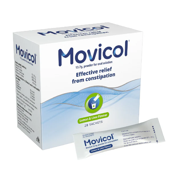 Movicol Lemon & Lime Powder Sachets x28 For Constipation