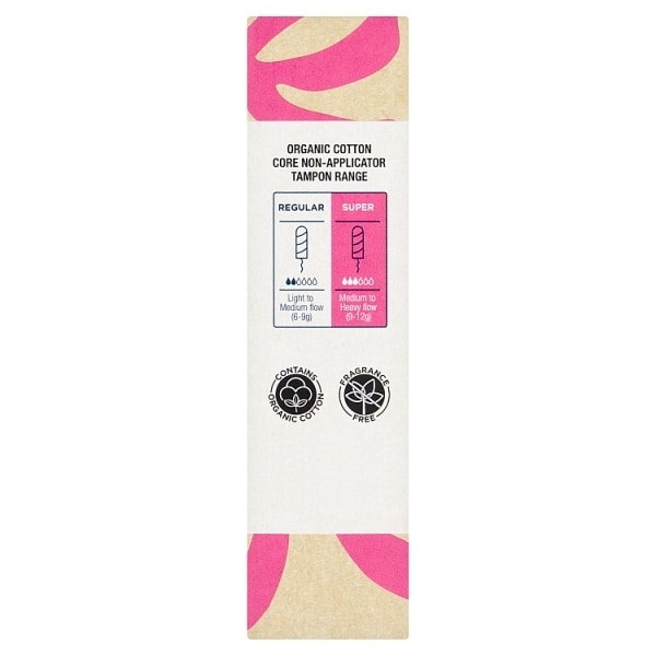 Superdrug Luna Super Non Applicator Tampons x16
