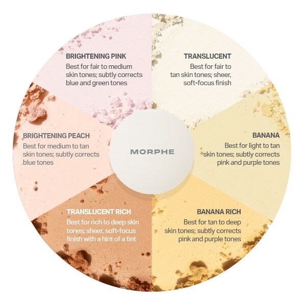 Morphe Bake & Set Setting Powder - Brightening Peach