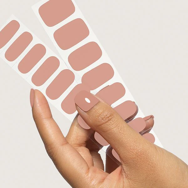 Mylee Gel Nail Wraps Naturally, Darling