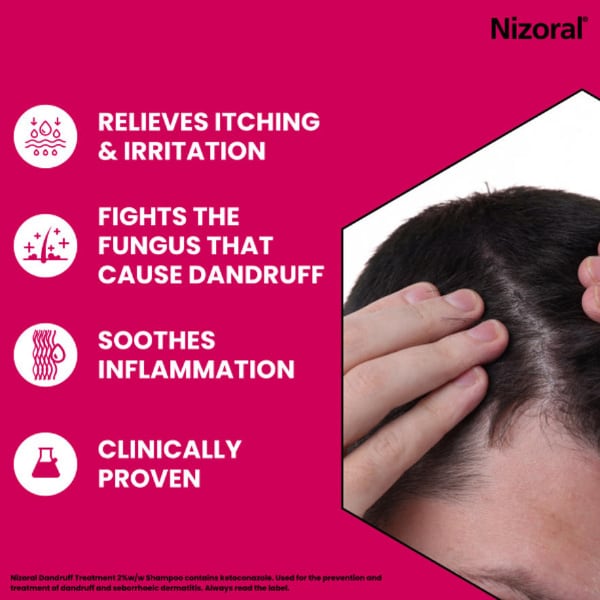 Nizoral Dandruff Treatment 2% W/W Shampoo