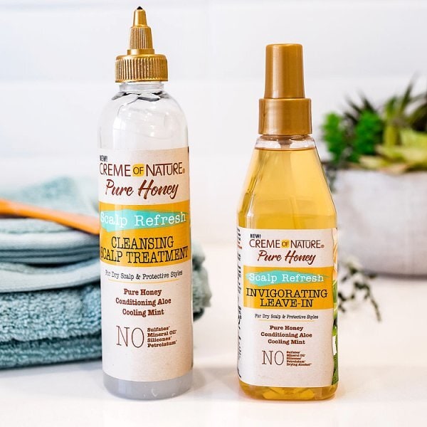 Creme of Nature Pure Honey Scalp Refresh Cleansing Treatment 236.5ml