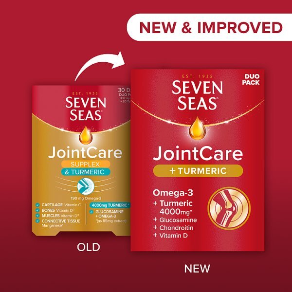 Seven Seas JointCare Supplex & Turmeric 30 Capsules + 30 Tablets