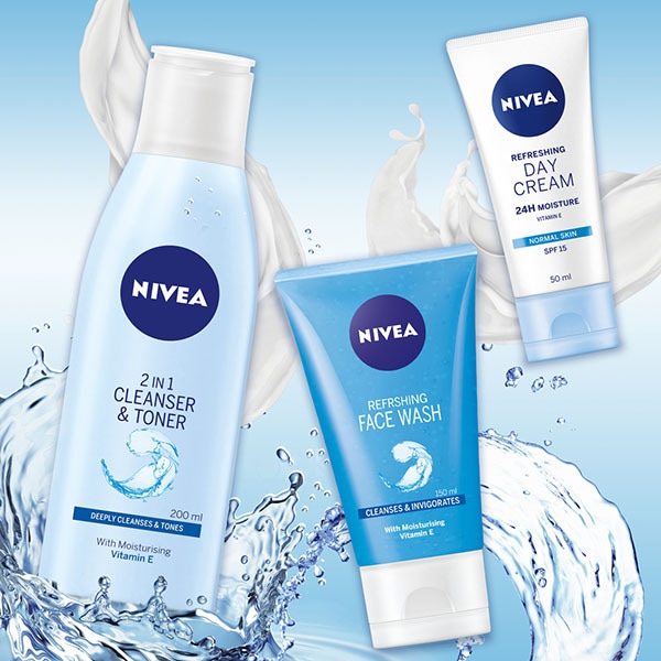 NIVEA 2 In 1 Cleanser & Toner 200ml