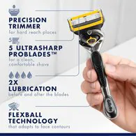 Gillette Proshield Power Men's Razor - 1 Blade