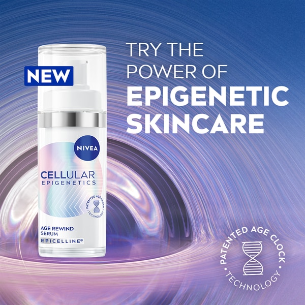 NIVEA Epigenetics Age Rewind Face Serum with Epicelline 30ml