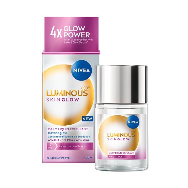Nivea Luminous Skin Glow Daily Liquid Exfoliant