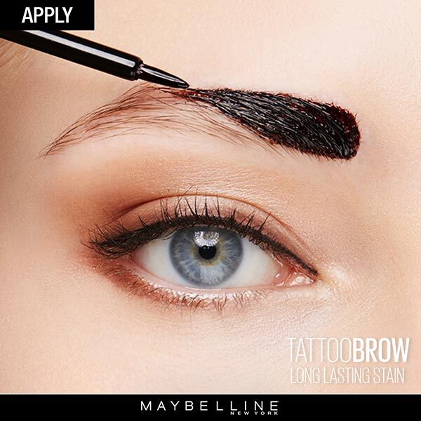 Maybelline Tattoo Gel Eyebrow Tint Peel Medium Brown