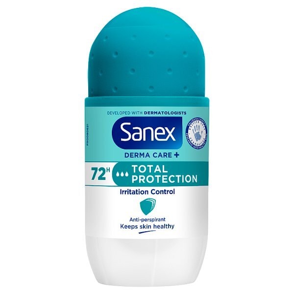 Sanex Derma Care+ Total Protection 72Hr Antiperspirant 50Ml