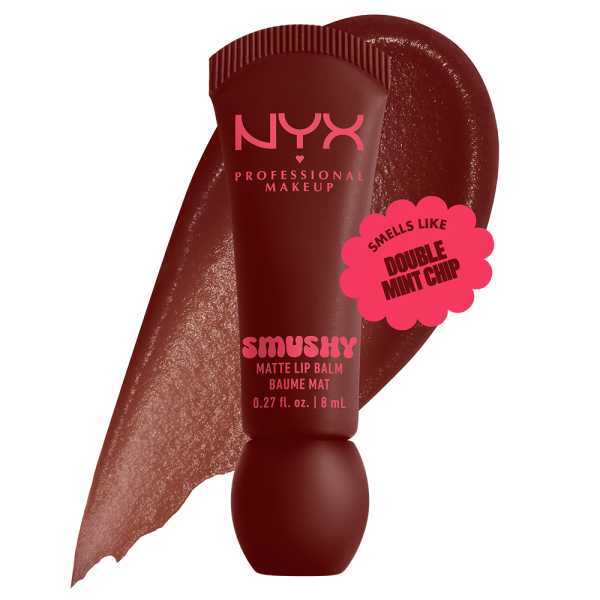 Nyx Professional Makeup Smushy Matte Lip Balm Smudge Fudge