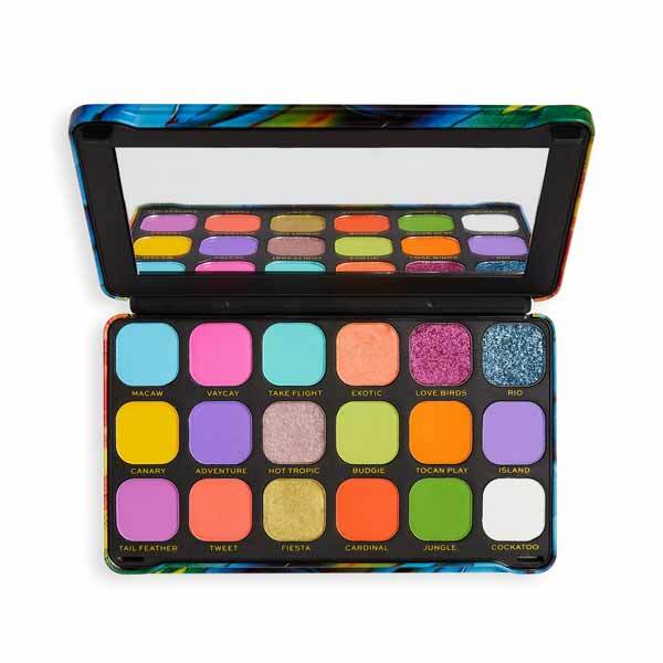 Revolution Forever Flawless Eye Shadow Palette Birds of Paradise