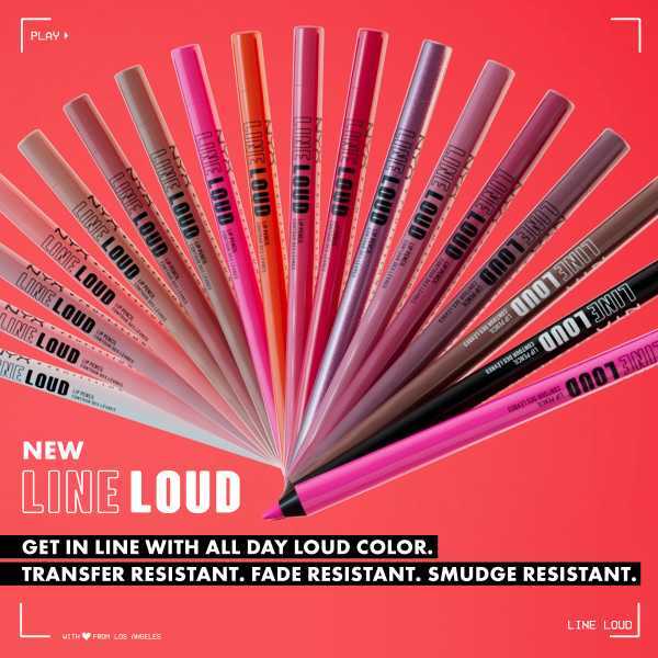 Nyx Professional Makeup Line Loud Lip Liner Rebel Kind