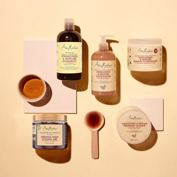 Sheamoisture Castor Oil Strengthen & Restore Shampoo