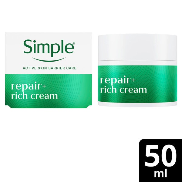 Simple Face Cream Repair+  Rich Cream 50Ml