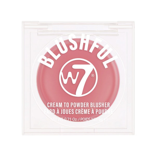 W7 Blushful - Cream To Powder Blusher 6G - Sassy