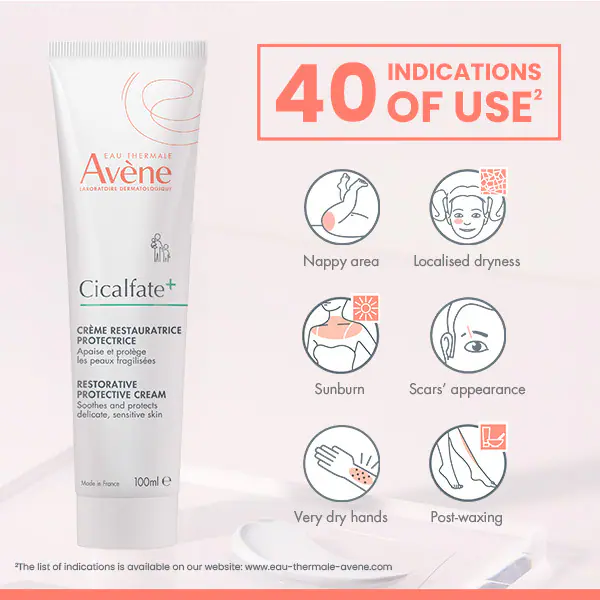 Avène Cicalfate+ Restorative Cream Sensitive Skin 100Ml