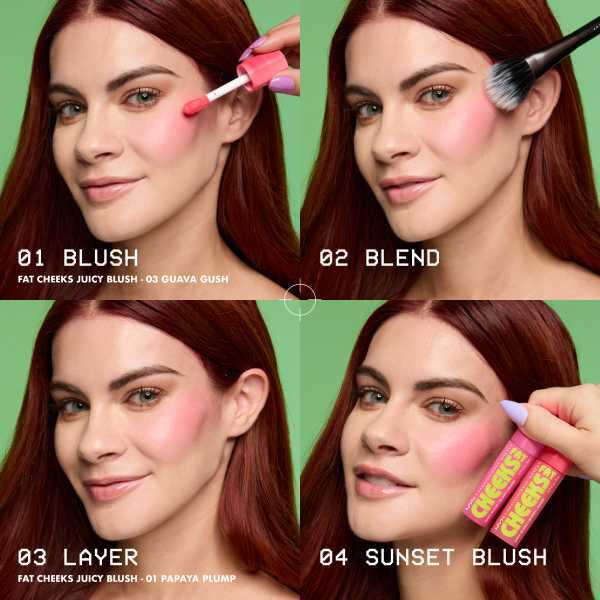 Nyx Professional Makeup Fat Cheeks Blush Guava Gush
