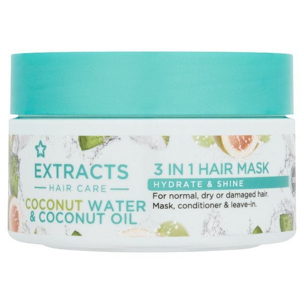 Superdrug Hydrate & Shine Hair Mask with Coconut Water