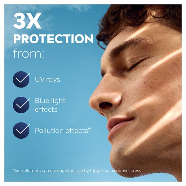 NIVEA MEN Sensitive Daily Protect Moisturiser SPF30